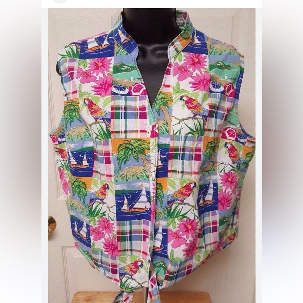 Alfred Dunner Women’s Button Down Shirt Size 10